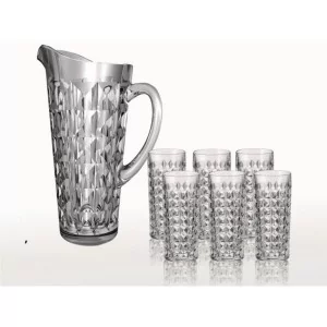 DIAMOND Dzbanek ze szklankami kpl. 7szt