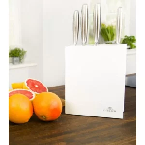 MODERN WHITE 993 Kpl. noży w bloku 5 szt