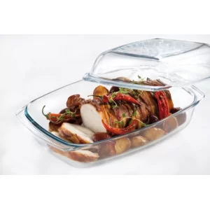 GRILL&DROP Naczynie żaroodporne 4,1l z pokrywą