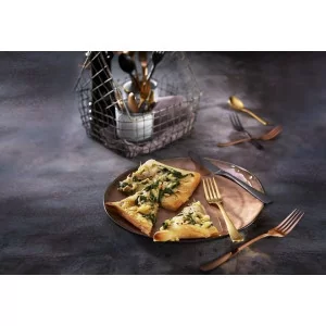 AUSTIN Komplet 24 sztućców na 6 osób VIN CZARNY