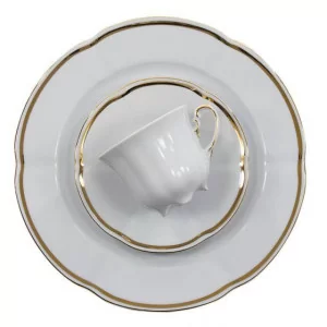 Serwis do kawy i herbaty Ćmielów - BOLERO Pas | 12-osobowy 39 elementów