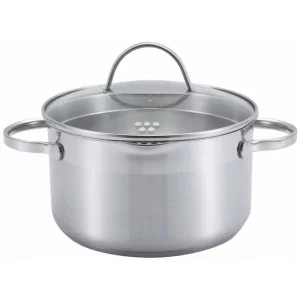 COMFORT NEW Garnek z pokrywką szklaną 28cm