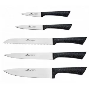 Komplet noży kuchennych w bloku Gerlach - Granitex