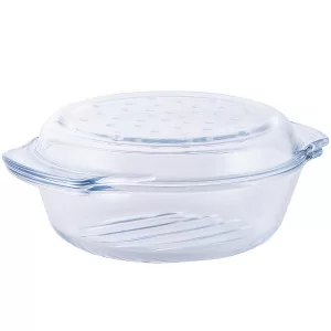Naczynie żaroodporne 2,4l z pokrywą - Termisil Grill&Drop