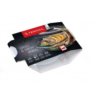 Naczynie żaroodporne 2,9l z pokrywą - Termisil Grill&Drop