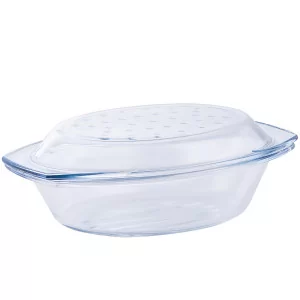 Naczynie żaroodporne 2,9l z pokrywą - Termisil Grill&Drop