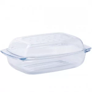 Naczynie żaroodporne 4,1l z pokrywą - Termisil Grill&Drop