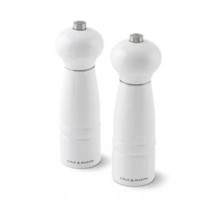 Młynek do pieprzu Windsor 18cm biały Cole&Mason H478641
