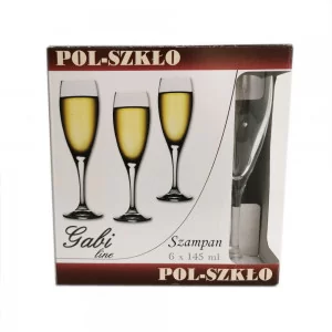 Kieliszki do szampana 145ml GABI