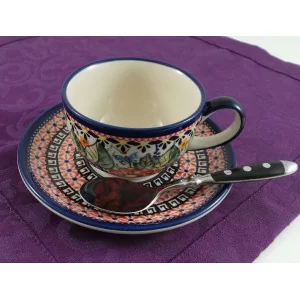 łyżeczka do herbaty Will na filiżance z Bolesławca 149art