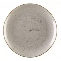 Talerz płytki Lubiana Ręcznie malowana Szary