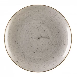 Talerz płytki Lubiana Ręcznie malowana Szary