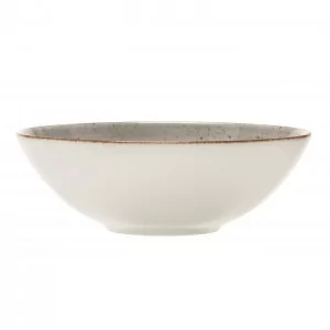 Talerz głęboki Lubiana Ręcznie malowana Szary