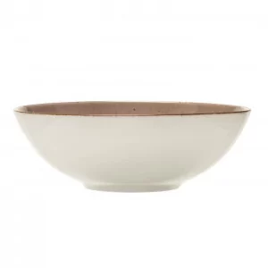 Salaterka 21cm Lubiana Ręcznie Malowana Brąz