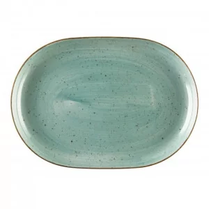 Półmisek owalny 28cm Lubiana Ręcznie Malowana Morski