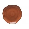 Talerz płytki 28cm Lubiana Stone Age ceglasty | komplet 6 sztuk