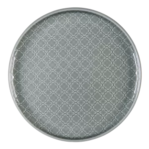 Talerz płytki 20 cm Lubiana - MARRAKESZ szary