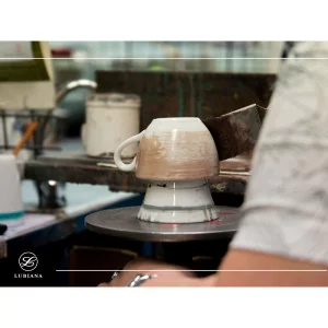 Komplet talerzy na 6 osób (18 el) Lubiana - Boss Brązowy 6630T