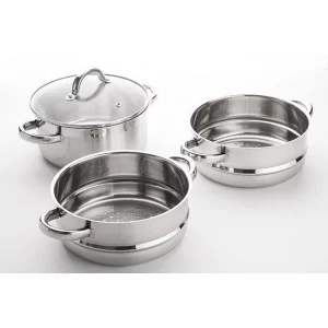 VITALO Garnek do gotowania na parze zestaw