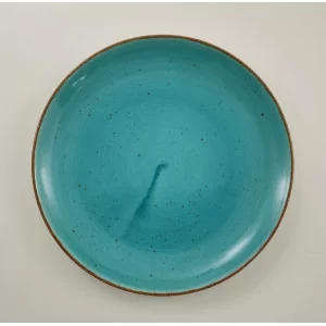 Talerz płytki 20,5cm Lubiana Ręcznie Malowana Morski