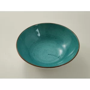 Talerz głęboki 18cm Lubiana Ręcznie Malowana Morski