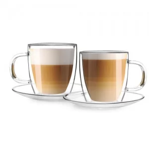 AMO 7565 Komplet 2 filiżanek ze spodkiem 250ml