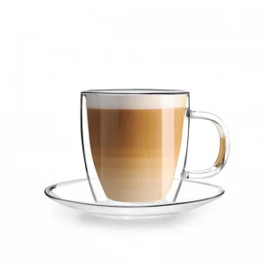 AMO 7565 Komplet 2 filiżanek ze spodkiem 250ml