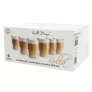 BOLLA 7558 Komplet 6 szklanek 350ml/opakowanie