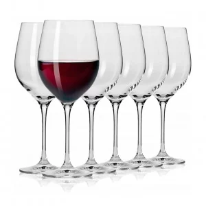 HARMONY Kieliszki do wina czerwonego 450 ml |komplet 6 szt.