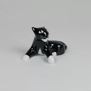 As Ćmielów - Figurka Porcelanowa Kot Wojak 255