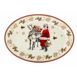 Półmisek 30 cm Mikołaj