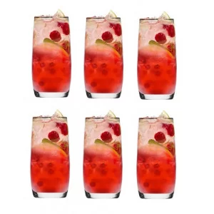 BLENDED Szklanki long drink 350 ml | komplet 6 sztuk