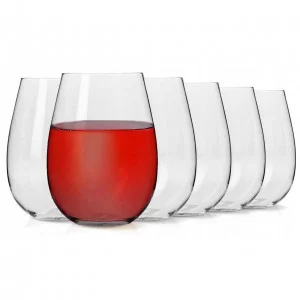 HARMONY Szklanki do wina czerwonego 580 ml |komplet 6 sztuk