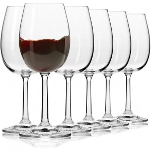 PURE Kieliszki do wina czerwonego 350 ml| komplet 6