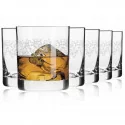 KRISTA DECO Szklanki do whisky 300 ml | komplet 6