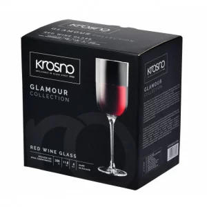 Komplet kieliszków do wina 350 ml (6 szt) Krosno - Glamour