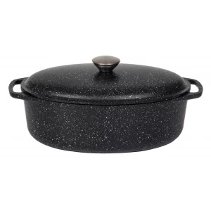 ROSSO NATURA Brytfanna z pokrywą 4l.