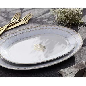 Serwis obiadowy na 6 osób / 25 el Ćmielów - Astra Królewski Błękit