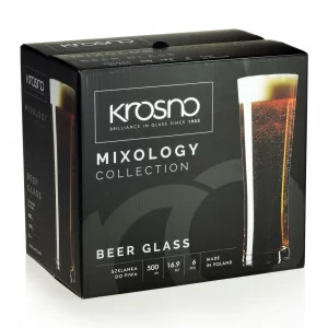 Szklanki do piwa 500 ml (6 szt.) Krosno - Mixology