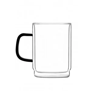 Komplet 2 szklanek z podwójną ścianką 350 ml Vialli Design - Carbon