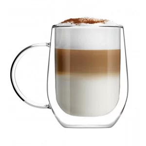 Komplet 2 szklanek z podwójną ścianką 300ml Vialli Design - AMO