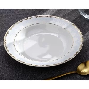 Komplet talerzy na 6 osób / 18 el Ćmielów - Astra Królewski Błękit