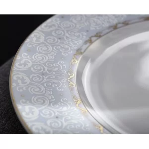 Komplet talerzy na 6 osób / 18 el Ćmielów - Astra Królewski Błękit