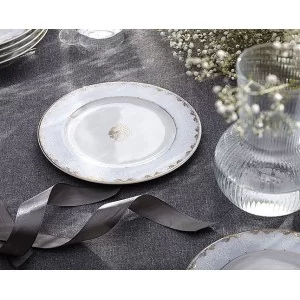 Komplet talerzy na 6 osób / 18 el Ćmielów - Astra Królewski Błękit