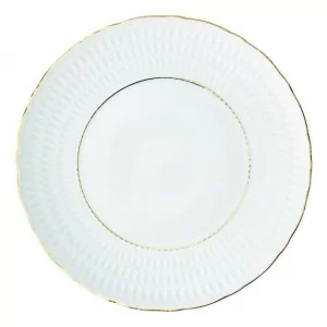 Komplet talerzy na 6 osób (18el.) Ćmielów - Sofia 3604 Złota linia