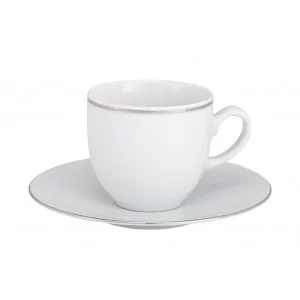 Filiżanka 200 ml bez spodka Karolina - Zen Platynowy