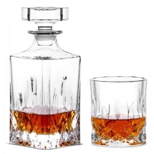 Komplet do whisky karafka i 6 szklanek Bohemia - Classico