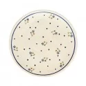 Talerz deserowy 19,5cm dek. 1073a - Bolesławiec