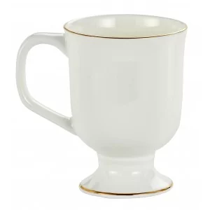 Komplet 2 filiżanek na stopce ze spodkami 250 ml na prezent - Marco Polo