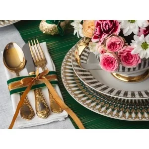 Komplet talerzy na 6 osób (18el.) Ćmielów - Astra G413 India